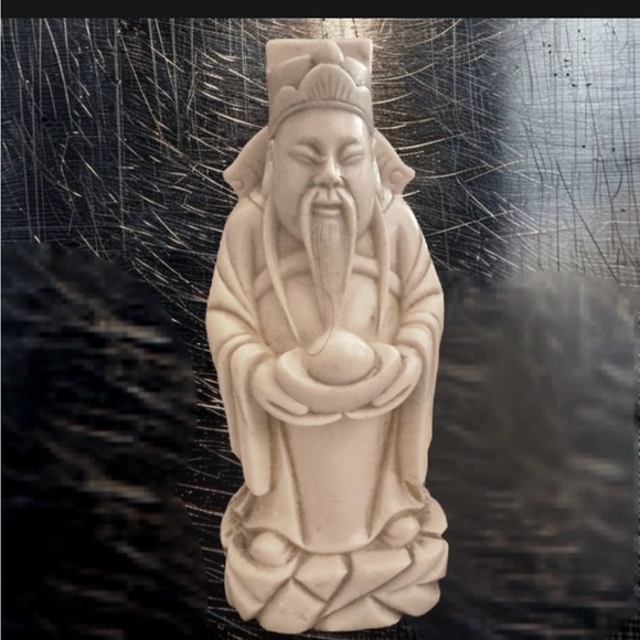 Chinese Gods of Fu Lu Shou figurine - Picture 3 of 12